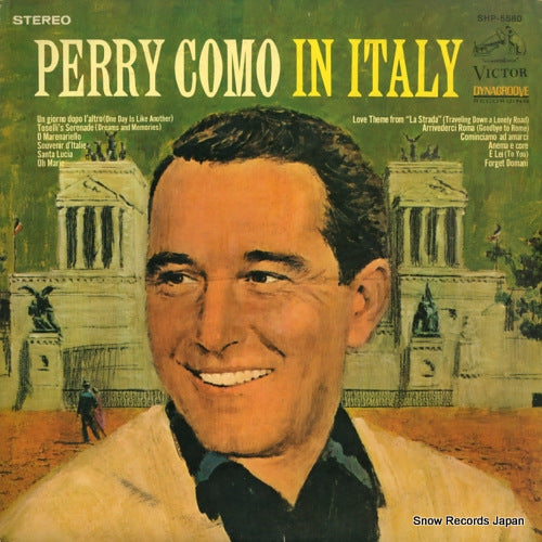 COMO, PERRY perry como in italy SHP-5580