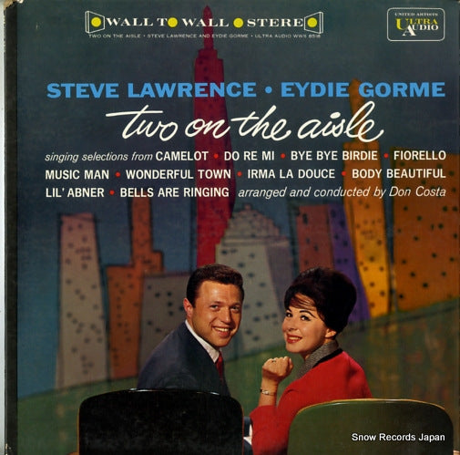 LAWRENCE, STEVE, AND EYDIE GORME two on the aisle WWS8518