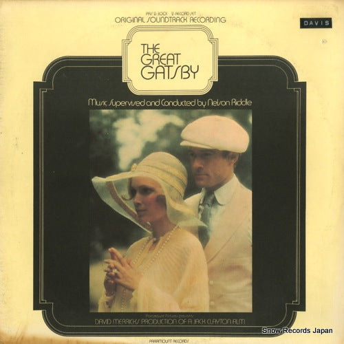 RIDDLE, NELSON the great gatsby PAS2-3001