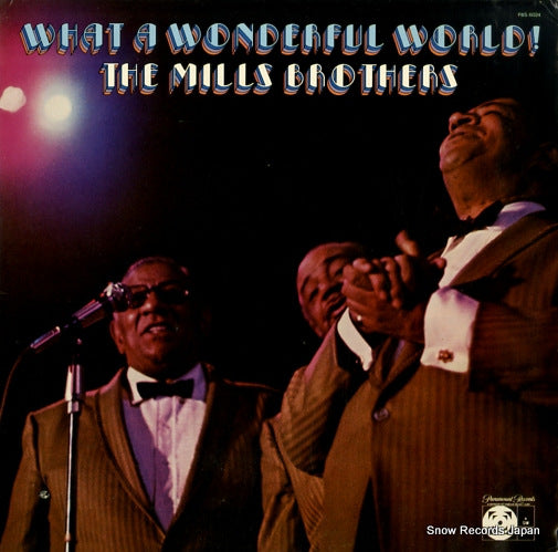 MILLS BROTHERS, THE what a wonderful world PAS6024