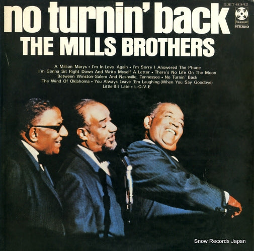 MILLS BROTHERS, THE no turnin' back SJET-8342