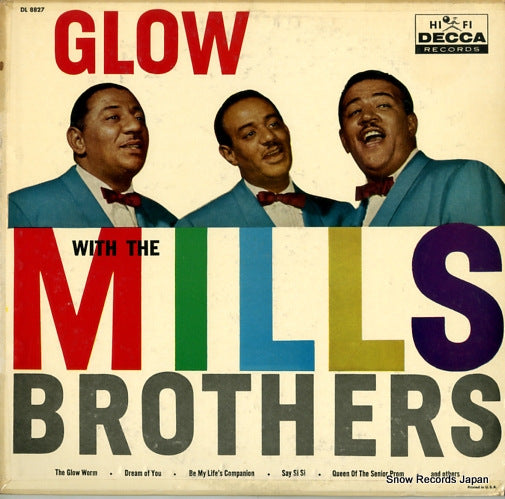 MILLS BROTHERS, THE glow with the mills brothers DL8827
