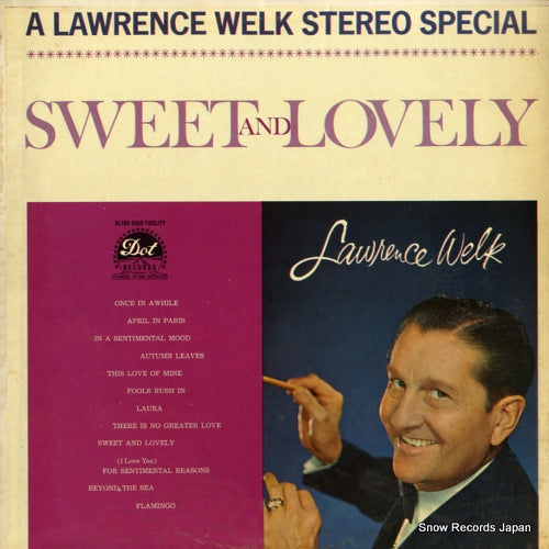 WELK, LAWRENCE sweet and lovely DLP25296