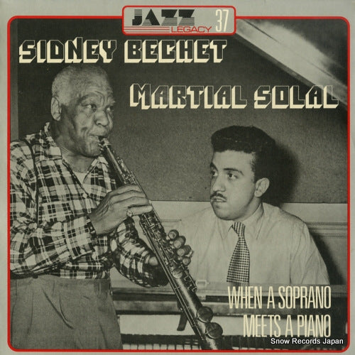 BECHET, SIDNEY, AND MARTIAL SOLAL when a soprano meets a piano JL.87