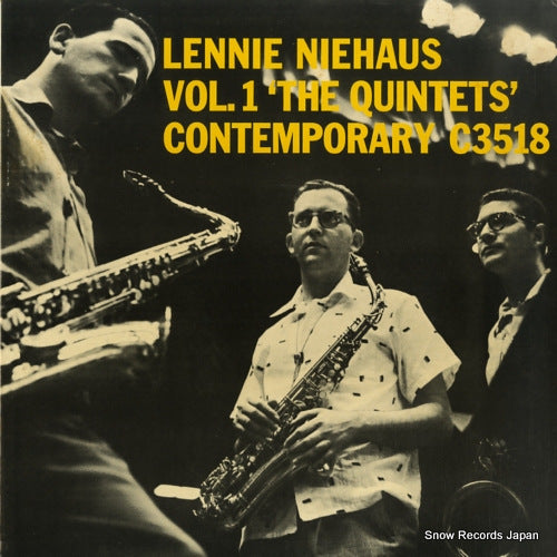 NIEHAUS, LENNIE vol.1 the quintets C3518