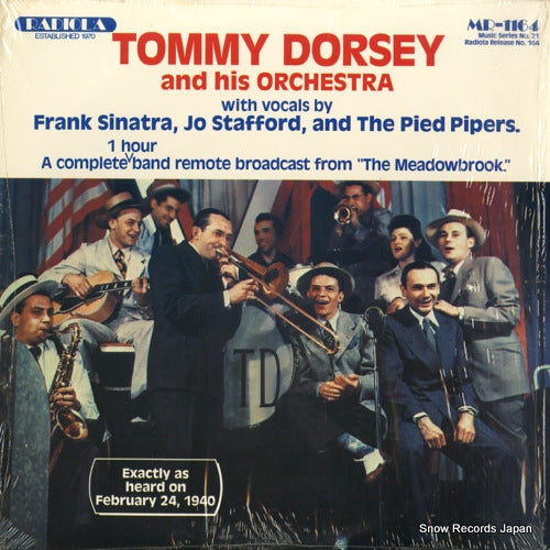 DORSEY, TOMMY a complete 1 hour band remote broadcast from "the meadowbrook" MR-1164