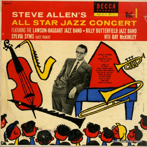 ALLEN, STEVE steve allen's all star jazz concert vol.1 DL8151