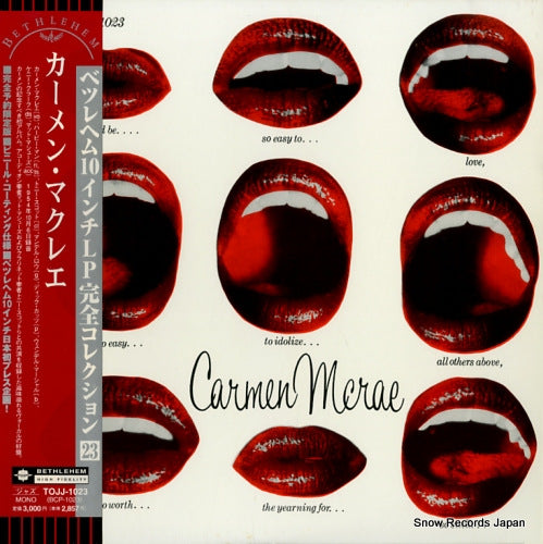MCRAE, CARMEN carmen mcrae TOJJ-1023