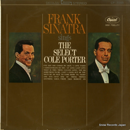 SINATRA, FRANK sings the select cole porter CP7289