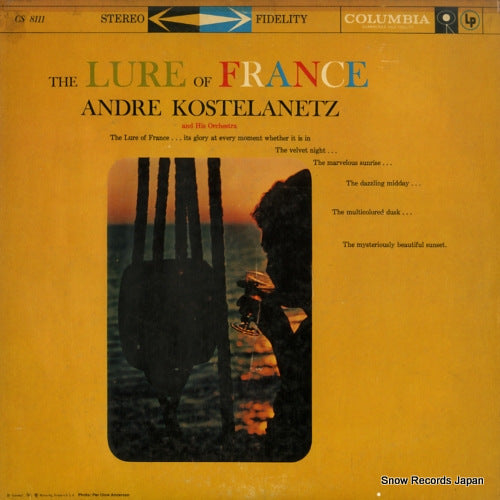 KOSTELANETZ, ANDRE the lure of france CS8111