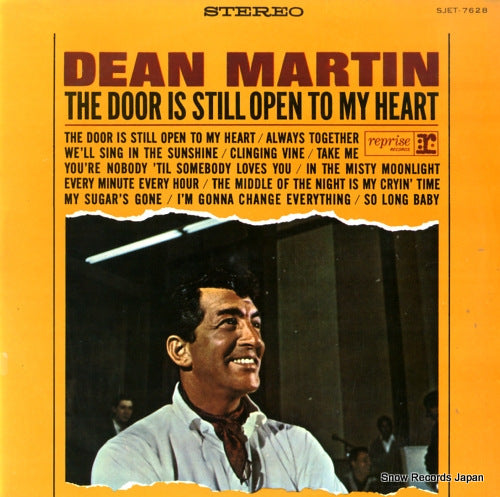 MARTIN, DEAN the door is still open to my heart SJET-7628