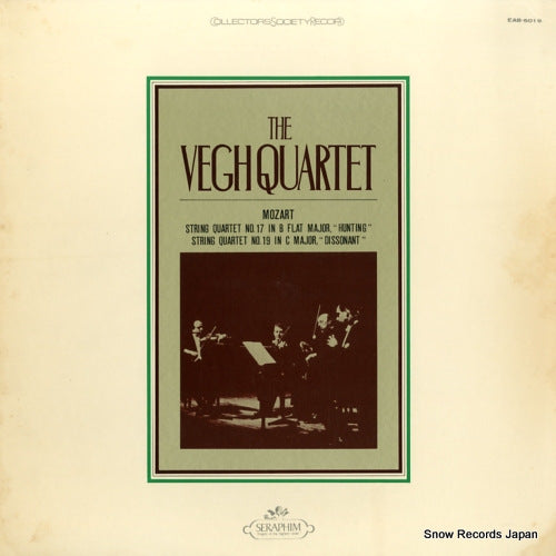 VEGH-QUARTETT mozart; string quartet no.17 "hunting" & 19 "dissonant" EAB-5019