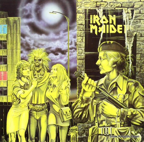 IRON MAIDEN women in iniform EMI5105