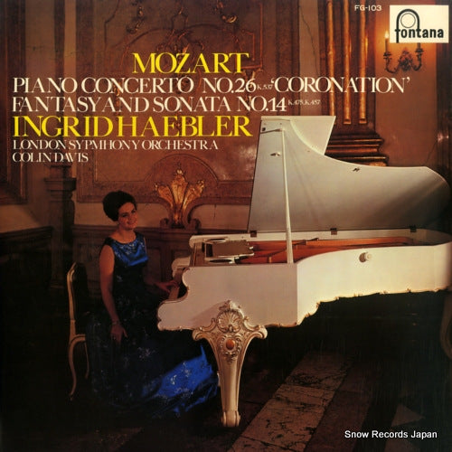 HAEBLER, INGRID mozart; piano concerto no.26 "coronation" FG-103
