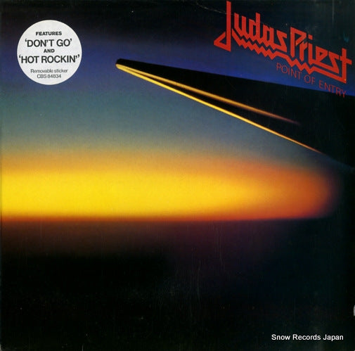 JUDAS PRIEST point of entry CBS84834