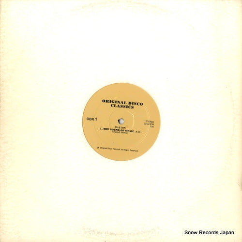 DAYTON / JACKSON SISTERS the sound of music / i believe in miracles ODR1