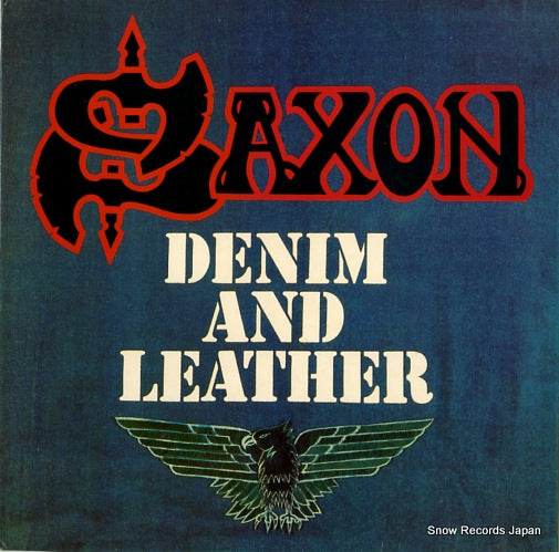 SAXON denim and leather CAL128