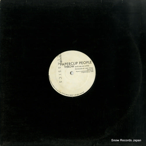 PAPERCLIP PEOPLE throw / remake (basic reshape) PEPCP2