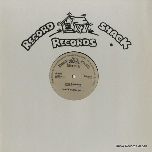 SIMMONS, TONY / SOUL SHACK i can't let you / galactic funk SOHOT2