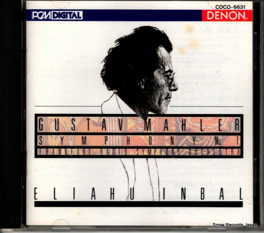 INBAL, ELIAHU mahler; symphony no.1 COCO-6631