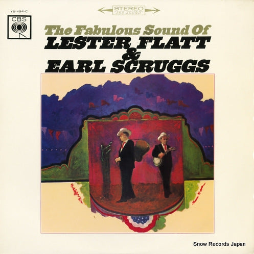 FLATT, LESTER, AND EARL SCRUGGS the fabulous sound of lester flatt & earl scruggs YS-494-C