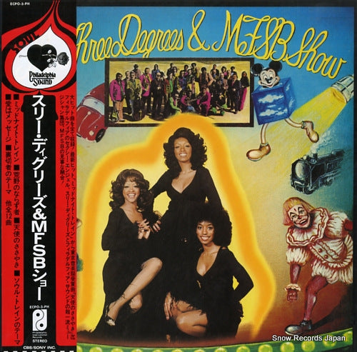 THREE DEGREES, THE the three degrees & mfsb show ECPO-3-PH