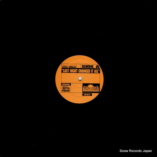 WILLIAMS, ESTHER / THE SOUL SEARCHERS last night changed it all AO-9514