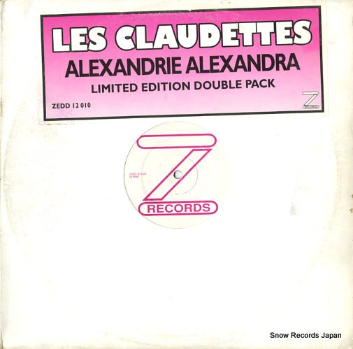 LES CLAUDETTES alexandrie alexandra ZEDD12010
