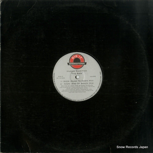 HUMAN SACRIFICE the sign DIG-002
