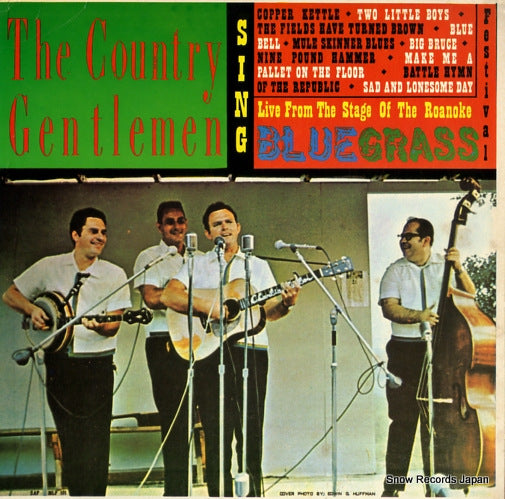 COUNTRY GENTLEMAN, THE live from the stage of the roanoke bluegrass festival ZLP-101