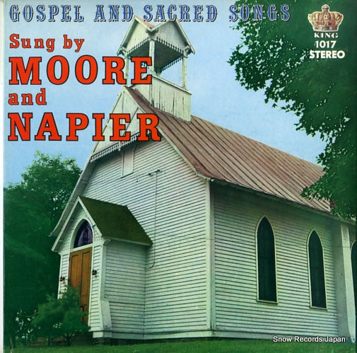 MOORE AND NAPIER gospel and sacred songs 1017/KS-12-1017