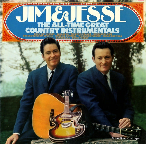 JIM AND JESSE the all-time great country instrumentals BN26394