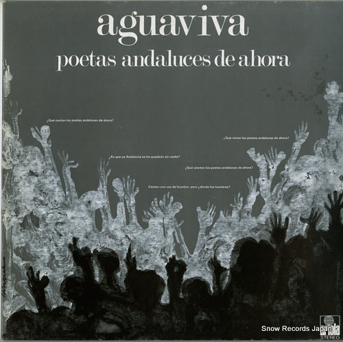 AGUAVIVA poetas andaluces de ahora 88732I