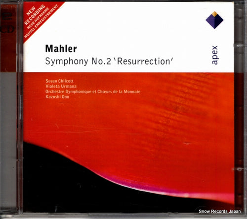 ONO, KAZUSHI mahler; symphony no.2 "resurrection" 0927498292