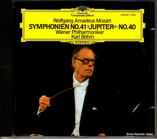 BOHM, KARL mozart; symphonien no.41 "jupiter" no.40 413547-2