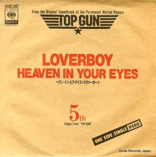 LOVERBOY heaven in your eys 04SP987