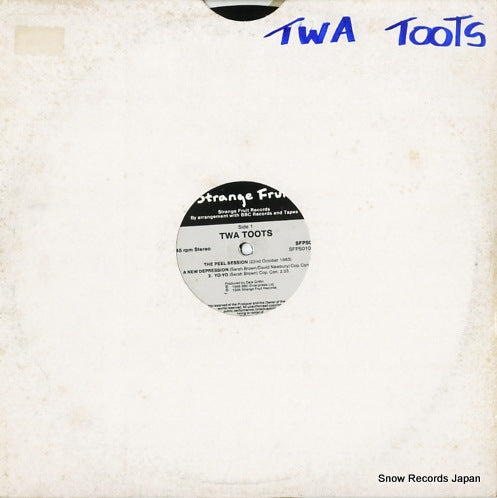TWA TOOTS the peel session SFPS010