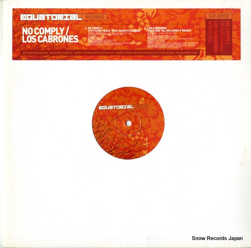 NO COMPLY / LOS CABRONES 4th floor fiesta/hola que tal(no comply remix) ER003