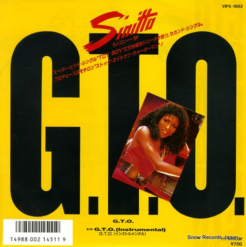 SINITTA g.t.o. VIPX-1882