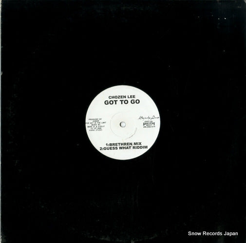 LEE, CHOZEN / BOXER KID got to go / born to die, life to live SLEP-007