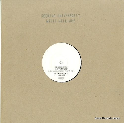 WILLIAMS, WILLI rocking universally BRWW-1