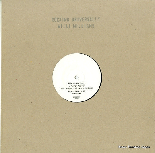 WILLIAMS, WILLI rocking universally BRWW-1