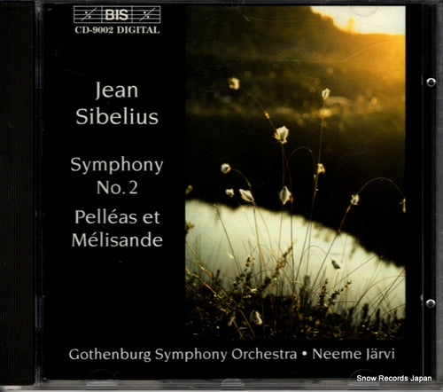 JARVI, NEEME sibelius; symphony no.2 CD-9002 / BIS-CD-9002