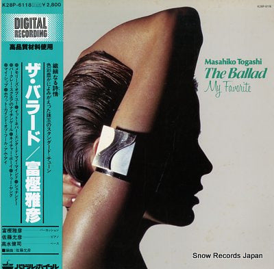 TOGASHI, MASAHIKO the ballad K28P-6118