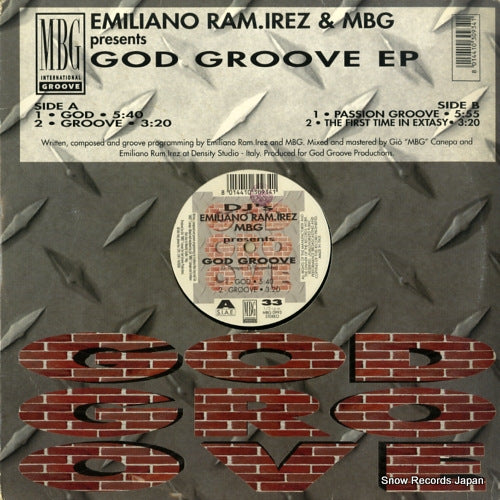 EMILIANO RAM. IREZ AND MBG god groove ep MBG0993