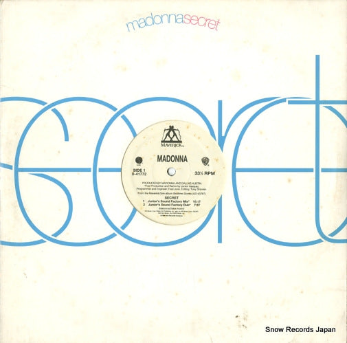 MADONNA secret 0-41772
