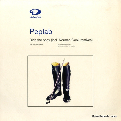 PEPLAB ride the pony (incl. norman cook remixes) DISNT48
