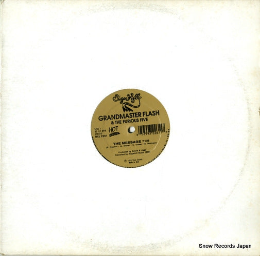 FLASH, GRANDMASTER, AND THE FURIOUS FIVE the message/it's nasty HCL2261