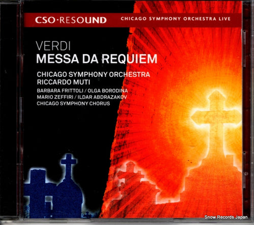 MUTI, RICCARDO verdi; messa da requiem CSOR9011006