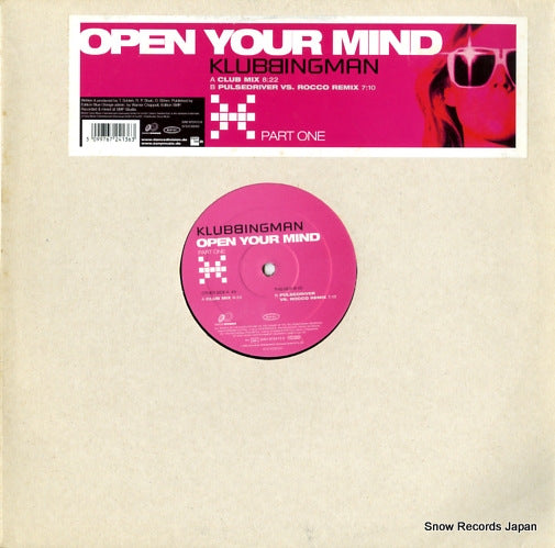 KLUBBINGMAN open your mind DAD6724136